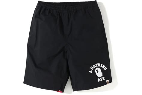 Bape Abc Reversible Shorts Blackpink Mens Ss19 Us