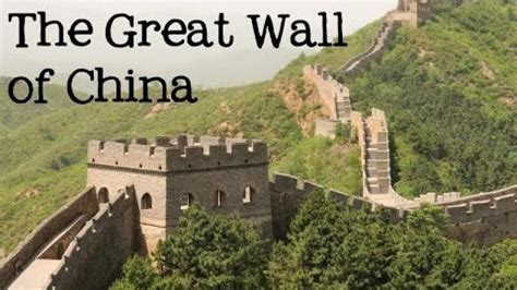The History Of The Great Wall Of China For Kids Freeschool The