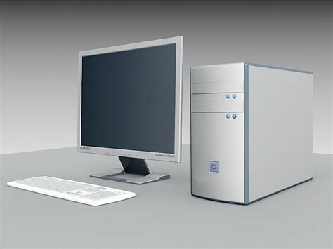 Desktop Computer 3d Model 3ds Max Files Free Download Cadnav
