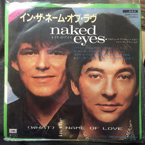 naked eyes what in the name of love 1984 vinyl discogs