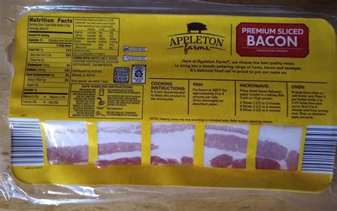 Appleton Farms Premium Sliced Bacon Aldi Reviewer