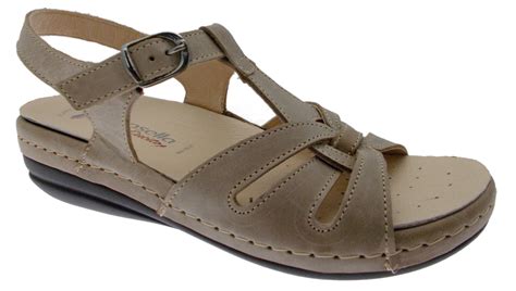 9514 Taupe Sandal With Removable Orthopedic Insole Riposella Ebay