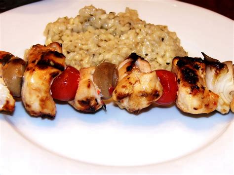 grilled italian marinated chicken skewers welcome to rosemarie s kitchen