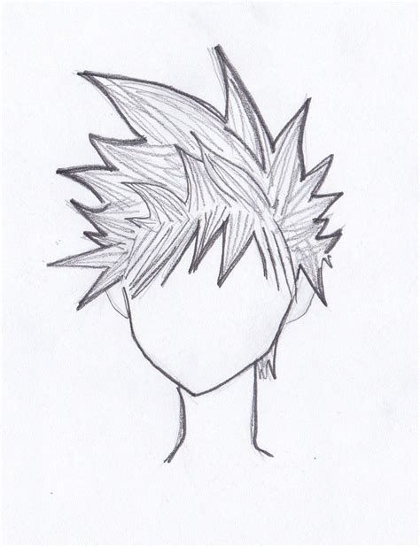 For anime characters, the hairstyle is especially important in bringing out the character's overall image and personality. Male Anime Hairstyles Drawing at GetDrawings | Free download