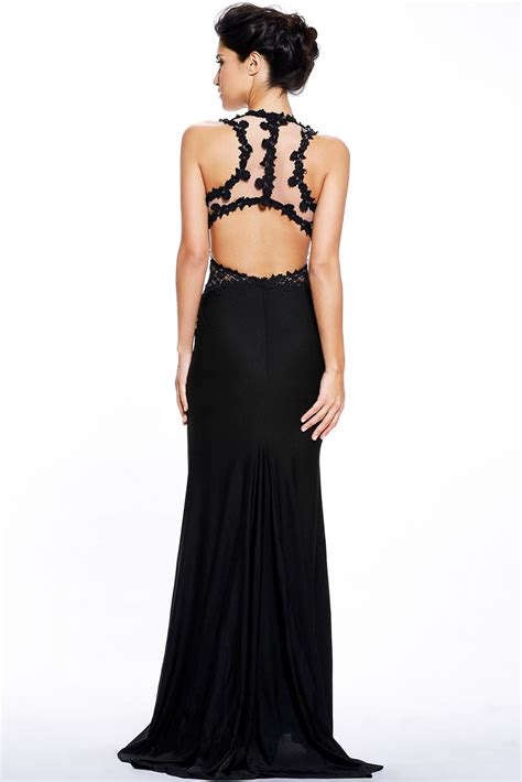 More and more wedding dress designers are embracing the darker side of bridal couture. Best Sleeveless Mermaid Formal Long Black Dress - Online ...
