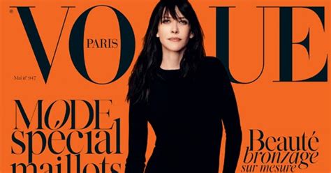 Sophie Marceau Is Chic In Black For The Vogue Paris May 2014 Issue