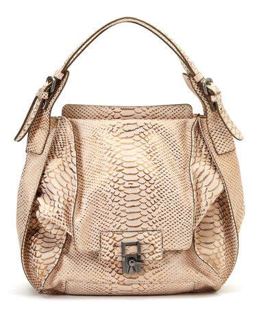 Another Great Find On Zulily Bronze Valerie Snakeskin Leather