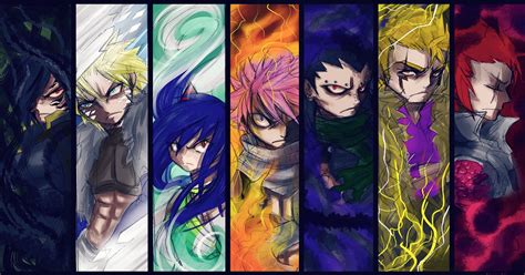 Dragon Slayers Fairy Tail 1920x1200 Animewallpaper