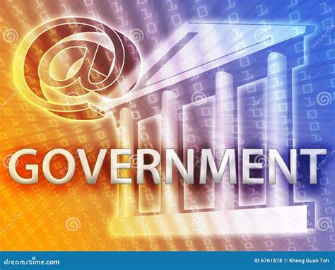 Government Illustration Stock Illustration Illustration Of Electronic