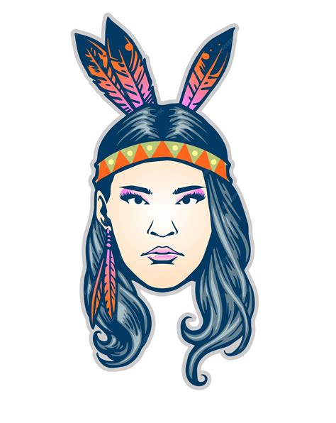 Premium Vector Native American Women Artwork
