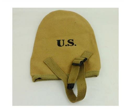 Wwii Ww2 Us Army Military M1910 Handle Shovel Cover Canvas Holder