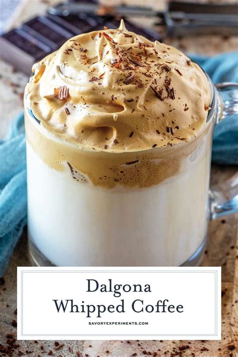 Dalgona Whipped Coffee Is A Fast And Easy Recipe That Gives You The