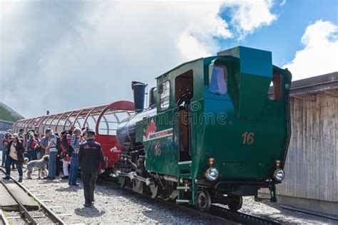 Brienz Rothorn Railway Switzerland Steam Train Editorial Photography