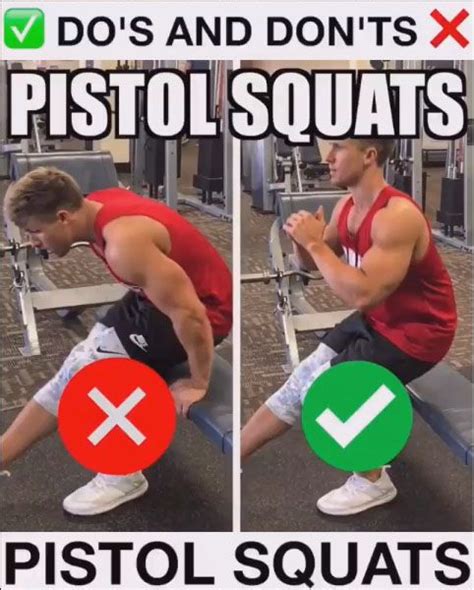 Pistol Squat Is Completely Different From A Two Legs Squat Pistol