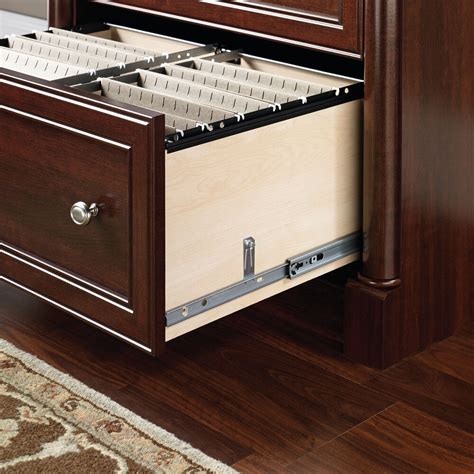 Two Drawer Traditional Lateral File Cabinet In Cherry Mathis Brothers