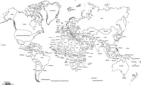 Top Mapas Del Mundo Con Nombres Ideas And Inspiration