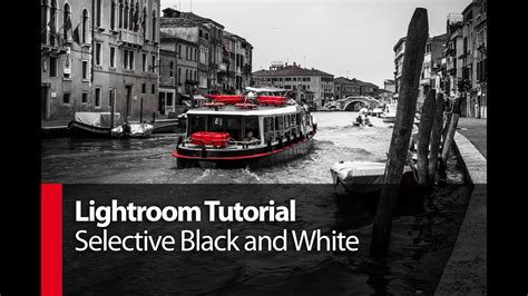 Lightroom Tutorial Selective Black And White Plp 14 By Serge