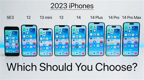 New 2023 Iphones Which Should You Choose Youtube Latest Iphone