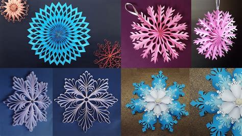 4 Amazing 3d Snowflakes Diy Christmas Decoration Ideas 3d Snowflakes