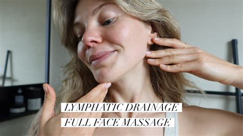 Lymphatic Drainage Full Face Massage With Ilapothecary Youtube