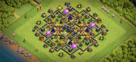 2022 New Th9 Home Base Layout With Copy Link Of Layout Base Of Clans