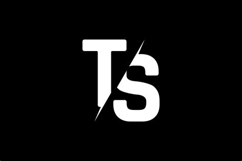 Monogram Ts Logo Design Gráfico Por Greenlines Studios · Creative Fabrica