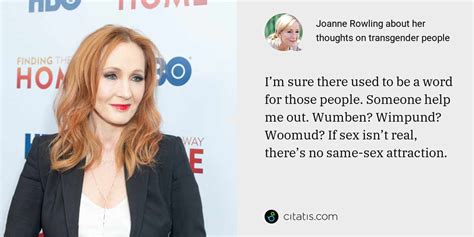 Joanne Rowling About Her Thoughts On Transgender People Citatis News
