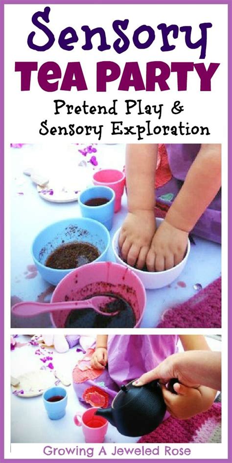 Sensory Tea Party Full Of Pretend Play And Sensory Exploration My