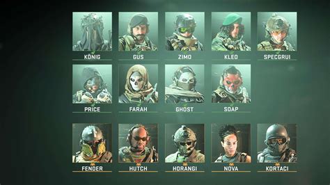 Call Of Duty Modern Warfare Ii How To Choose Your Operator