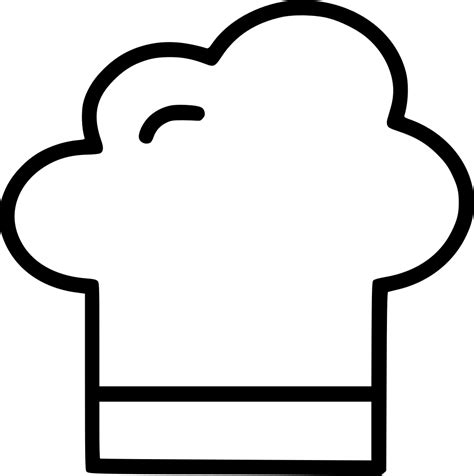 Chef Hat Svg Png Icon Free Download (#480586) - OnlineWebFonts.COM