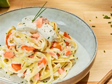 Recette Pasta Met Romige Ricotta Gerookte Zalm En Bieslook Sauces My XXX Hot Girl