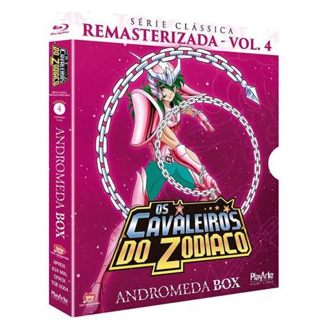 Blu Ray Os Cavaleiros Do Zodíaco Série Remasterizada Andromeda Box