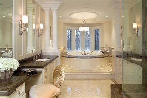 Here are ten fun ideas. Traditional Master Bedroom Ensuite Bath - SEGRETI DESIGN