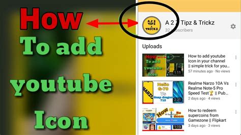 How To Add Youtube Icon In Your Channel Simple Trick For Youtube