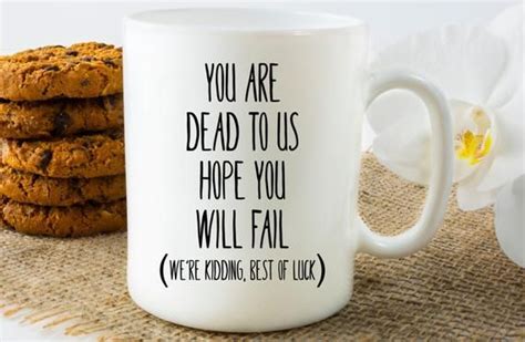 How to deal with annoying coworkers. You Are Dead To Us Mug, Good Bye Coworker Gift, Funny ...