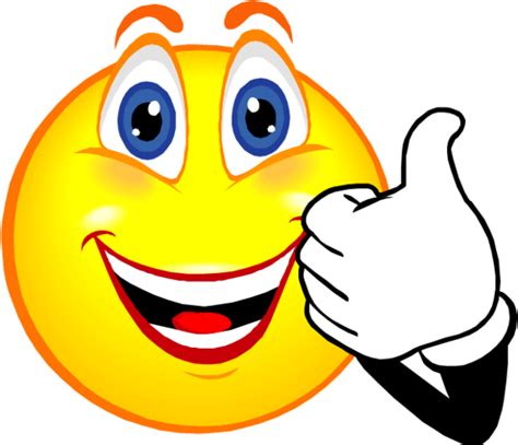 Smiley Face Thumbs Up Png Official Psds