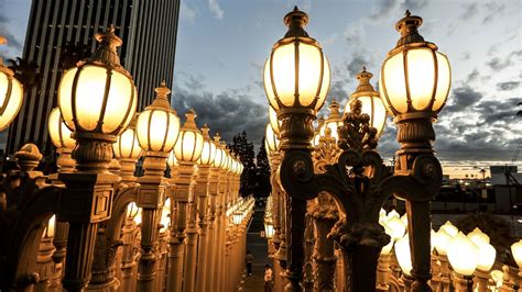 A fabric drum shade sits up top to complete the look. 'Urban Light': Everything you didn't know about L.A.'s ...