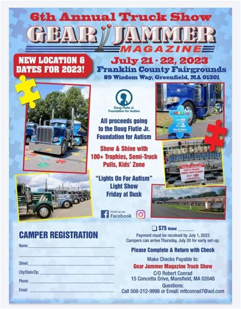 6th Annual Gear Jammer Magazine Truck Showjuly 21 22 2023