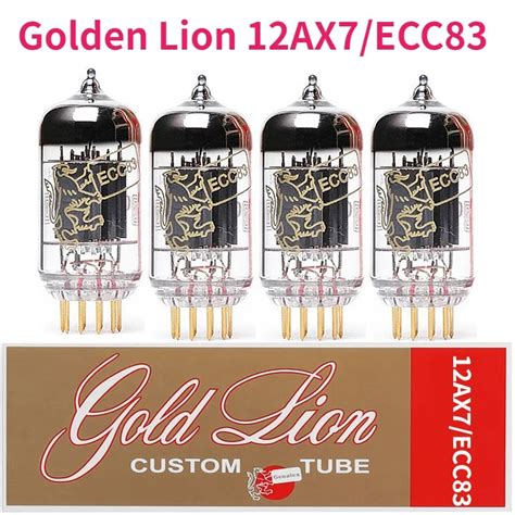 Gold Lion 12ax7ecc83 Vacuum Tube Factory Tested Precision Matching Diy