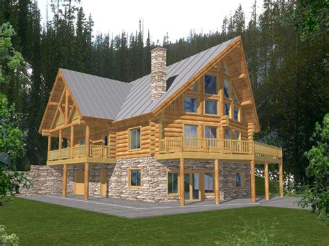 A Frame Log Cabin Home Plans A Frame Log Cabin Modular Home Log Homes