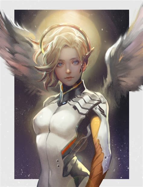 Artstation Overwatch Mercy