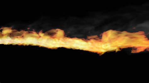 Animated Realistic Stream Of Fire Like Fire Breathing Dragons Flames