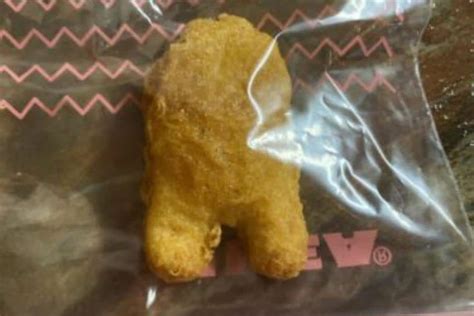 Chicken Nugget Shaped As A Very Sus Among Us Crewmate Sells For Rs 72