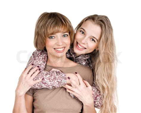 Daughter And Mother Stock Image Colourbox