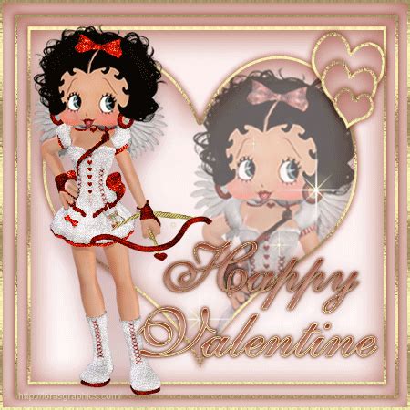 Betty Boop Pictures Archive BBPA Betty Boop Valentine Animated Gifs