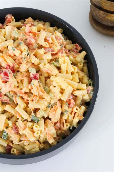 Creamy Pasta Salad With Mayo Bake Play Smile