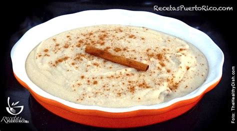 Se realiza en 20 minutos y su dificultad es fácil. Majarete de Arroz - RecetasPuertoRico.com