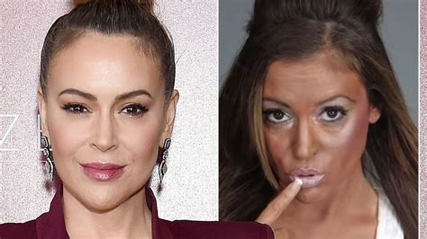 Alyssa Milano Fiercely Shuts Down Blackface Allegations As Snooki Parody Snap Resurfaces