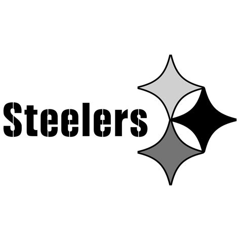 Steelers Logo Black And White Brands Logos