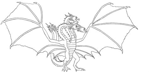Little singham coloring pages pdf. King Ghidorah Drawing at PaintingValley.com | Explore ...